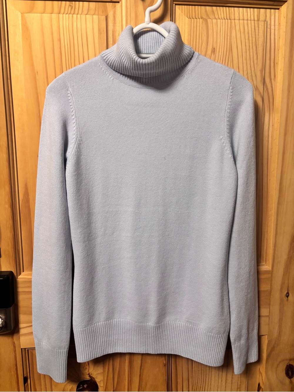 French Connection Light Blue Turtleneck Sweater Top - Size S NWOT